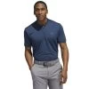 Adidas Golf Adidas Men's Textured Stripe Stretch Golf Polo Shirt