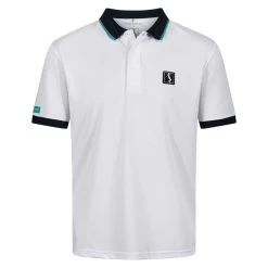 Stromberg Men's Lee Sharpe Flag Golf Polo Shirt