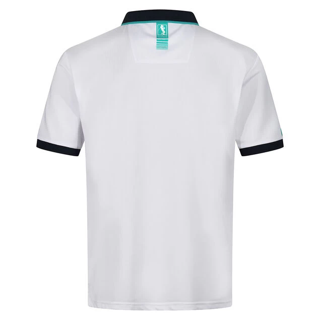 Stromberg Men's Lee Sharpe Flag Golf Polo Shirt Stromberg Men's Lee Sharpe Flag Golf Polo Shirt -American Golf Shop 410167 White Navy Stromberg Lee Sharpe Flag Polo Shirt 2