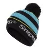Stromberg Junior Multi Stripe Pom Knit Hat -American Golf Shop 410380 aqua 1