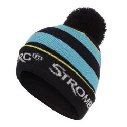 Stromberg Junior Multi Stripe Pom Knit Hat