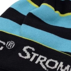 Stromberg Junior Multi Stripe Pom Knit Hat -American Golf Shop 410380 aqua 3