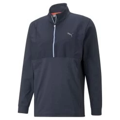 PUMA Golf PUMA Men's CLOUDSPUN WRMLBL Half Zip Midlayer -American Golf Shop 410829 NavyBlazer PUMA Golf Mens CLOUDSPUN WRMLBL Zip Midlayer 1