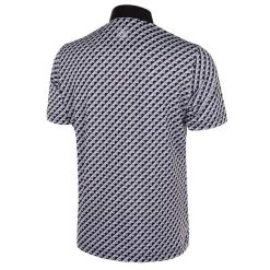 Galvin Green Men's Mercer Stretch Golf Polo Shirt -American Golf Shop 411231 Black BlueBell Sharkskin Galvin Green Mens Mercer Polo Shirt 2
