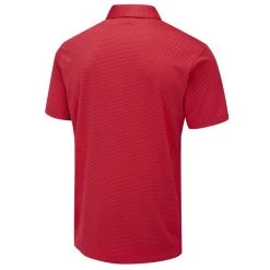 PING Men's Halcyon Golf Polo Shirt -American Golf Shop 411469 Poppy PING Mens Halcyon Polo Shirt 3