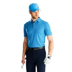 PING Men's Halcyon Golf Polo Shirt -American Golf Shop 411469 blue model 1