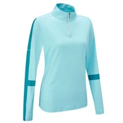 PING Ladies Tamara Golf Midlayer 7 PING Ladies Tamara Golf Midlayer -American Golf Shop 411674 Aquatic PING Ladies Tamara Midlayer 3