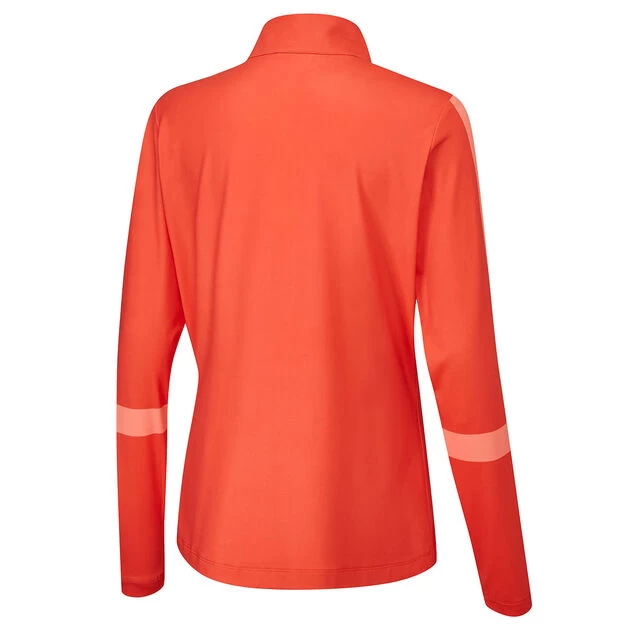 PING Ladies Tamara Golf Midlayer PING Ladies Tamara Golf Midlayer -American Golf Shop 411674 Flame PING Ladies Tamara Midlayer 2