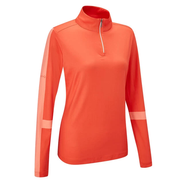 PING Ladies Tamara Golf Midlayer PING Ladies Tamara Golf Midlayer -American Golf Shop 411674 Flame PING Ladies Tamara Midlayer 3