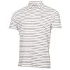 Calvin Klein Men's Fine Stripe Golf Polo Shirt -American Golf Shop 411849 White Navy Calvin Klein Mens Fine Stripe Golf Polo Shirt 1