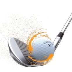 Callaway Jaws Raw Chrome Steel Golf Wedge -American Golf Shop 411906 Callaway Jaws Raw Chrome Wedge 7