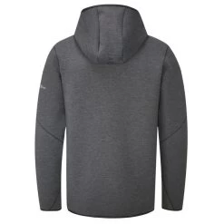 Oscar Jacobson Men's Dayne Hooded Golf Midlayer -American Golf Shop 411970 BlackMarl Oscar Jacobson Mens Dayne Hooded Midlayer 2