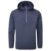 Oscar Jacobson Men's Dayne Hooded Golf Midlayer -American Golf Shop 411970 NavyMarl Oscar Jacobson Mens Dayne Hooded Midlayer 1