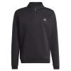 Adidas Golf Adidas Men's Authentic Quarter-Zip Golf Mid Layer -American Golf Shop 412205 Black adidas Mens Authentic Quarter Zip Golf Mid Layer 1