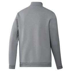 Adidas Golf Adidas Men's Authentic Quarter-Zip Golf Mid Layer -American Golf Shop 412205 Grey adidas Mens Authentic Quarter Zip Golf Mid Layer 2