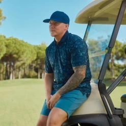 PUMA Golf PUMA Men's MATTR Lagoon Golf Polo Shirt -American Golf Shop 412523 NavyBlazer EveningSky PUMA Mens MATTR Lagoon Golf Polo Shirt 3