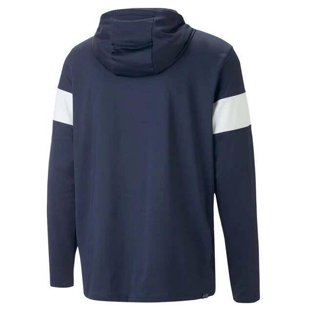 PUMA Men's MATTR Colourblock Golf Hoodie PUMA Golf PUMA Men's MATTR Colourblock Golf Hoodie -American Golf Shop 412647 NavyBlazer White PUMA Mens MATTR Colourblock Golf Hoodie 2