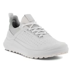 ECCO Ladies Core Spikeless Golf Shoes -American Golf Shop 414126 White IceFlower Delicacy ECCO Ladies Core Spikeless Golf Shoes 6