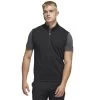 Adidas Golf Men's Elevated Quarter Zip Golf Vest -American Golf Shop 414515 Black 2