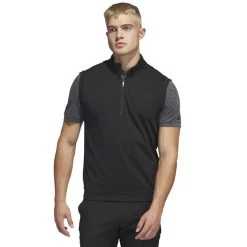 Adidas Golf Men's Elevated Quarter Zip Golf Vest