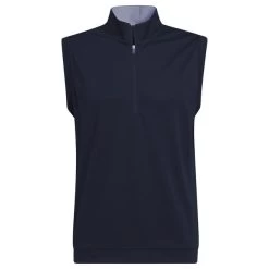Adidas Golf Men's Elevated Quarter Zip Golf Vest -American Golf Shop 414515 Navy Elevated 1 1