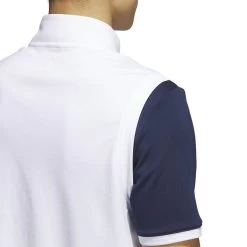 Adidas Golf Men's Elevated Quarter Zip Golf Vest -American Golf Shop 414515 White adidas Golf Mens Elevated Quarter Zip Vest 5 1