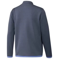 Adidas Golf Adidas Men's Microdot Quarter Zip Golf Mid Layer -American Golf Shop 414612 CollegiateNavy BlueFusion adidas Golf Mens Microdot Quarter Zip Golf Mid Layer 2