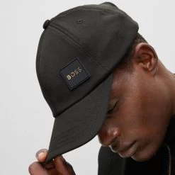 Hugo Boss Men's Sedare Essential 1 Golf Cap 5 Hugo Boss Men's Sedare Essential 1 Golf Cap -American Golf Shop 414769 Black Hugo Boss Mens Sedare Essential Golf 1 Cap 4