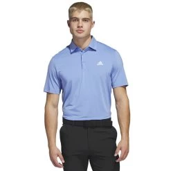 Adidas Golf Ultimate365 Solid Left Chest Golf Polo Shirt -American Golf Shop 414857 BlueFusion adidas Golf Ultimate365 Solid Left Chest Golf Polo Shirt 1