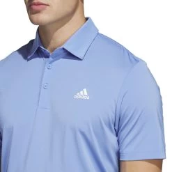 Adidas Golf Ultimate365 Solid Left Chest Golf Polo Shirt -American Golf Shop 414857 BlueFusion adidas Golf Ultimate365 Solid Left Chest Golf Polo Shirt 3