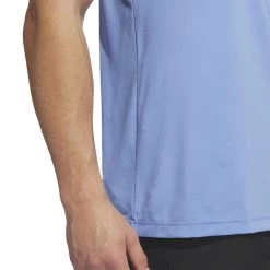 Adidas Golf Ultimate365 Solid Left Chest Golf Polo Shirt -American Golf Shop 414857 BlueFusion adidas Golf Ultimate365 Solid Left Chest Golf Polo Shirt 4