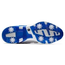 FootJoy Men's HyperFlex Waterproof Spiked Golf Shoes -American Golf Shop 414965 White White Grey FootJoy Mens Hyperflex Waterproof Spiked Golf Shoes 3