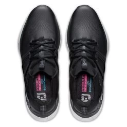 FootJoy Men's HyperFlex Carbon Waterproof Spiked Golf Shoes -American Golf Shop 414971 Black White Grey FootJoy Mens HyperFlex Carbon Spiked Golf Shoes 5