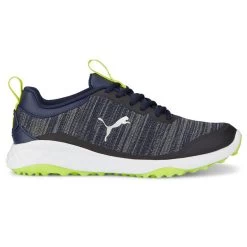 PUMA Golf PUMA Men's Fusion Pro Waterproof Spikeless Golf Shoes -American Golf Shop 415090 Peacoat Silver LimePunch PUMA Mens Fusion Pro Waterproof Spikeless Golf Shoes 1