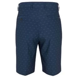 Greg Norman Men's Microlux Hybrid Shark Print Golf Shorts -American Golf Shop 416637 Navy Greg Norman Mens Microlux Hybrid Shark Print Golf Shorts 2