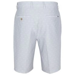 Greg Norman Men's Microlux Hybrid Shark Print Golf Shorts -American Golf Shop 416637 SharkGrey Greg Norman Mens Microlux Hybrid Shark Print Golf Shorts 2