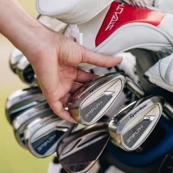 TaylorMade STEALTH HD Graphite Golf Irons 13 TaylorMade STEALTH HD Graphite Golf Irons -American Golf Shop 417581 TaylorMade STEALTH HD Golf Steel Irons 9c 1