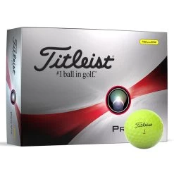 Titleist Pro V1x 12 Golf Ball Pack -American Golf Shop 418239 Yellow Titleist Pro V1x 12 Golf Ball Pack 1