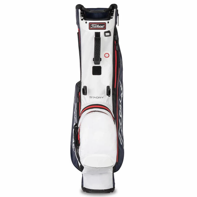 Titleist Players 4 StaDry Golf Stand Bag Titleist Players 4 StaDry Golf Stand Bag -American Golf Shop 418252 Navy White Red Titleist Players4 StaDry Golf Stand Bag 5