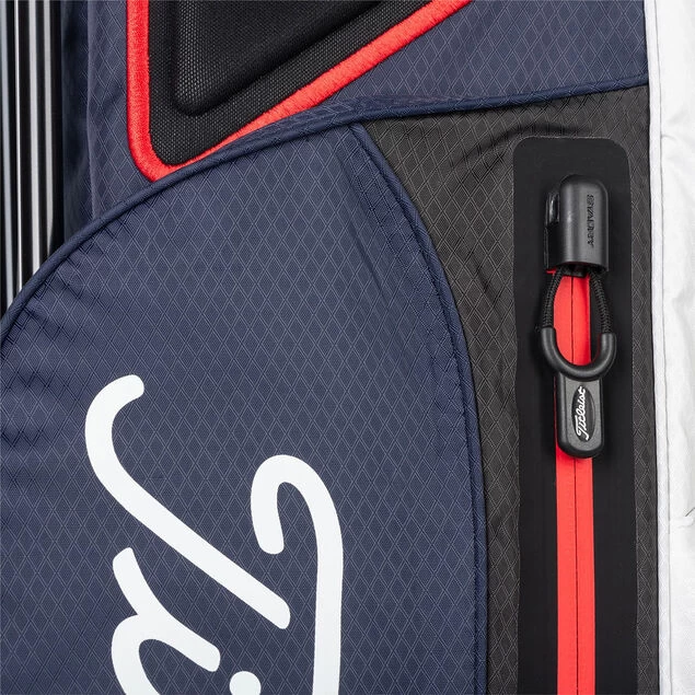 Titleist Players 4 StaDry Golf Stand Bag Titleist Players 4 StaDry Golf Stand Bag -American Golf Shop 418252 Navy White Red Titleist Players4 StaDry Golf Stand Bag 6