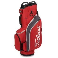 Titleist 14 Golf Cart Bag 8 Titleist 14 Golf Cart Bag -American Golf Shop 418254 DarkRed Graphite Grey Titleist 14 Golf Cart Bag 1