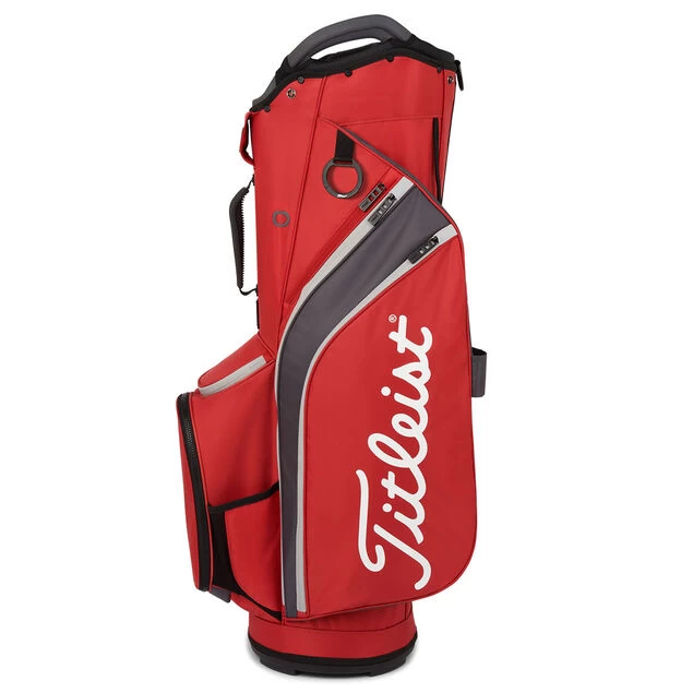 Titleist 14 Golf Cart Bag Titleist 14 Golf Cart Bag -American Golf Shop 418254 DarkRed Graphite Grey Titleist 14 Golf Cart Bag 3