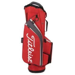 Titleist 14 Golf Cart Bag 11 Titleist 14 Golf Cart Bag -American Golf Shop 418254 DarkRed Graphite Grey Titleist 14 Golf Cart Bag 4