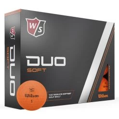 Wilson Staff Wilson DUO Soft 12 Golf Ball Pack -American Golf Shop 418704 Orange Wilson Duo Soft 12 Golf Ball Pack 1