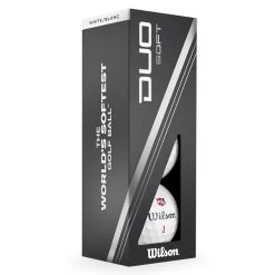 Wilson Staff Wilson DUO Soft 12 Golf Ball Pack -American Golf Shop 418704 White Wilson Duo Soft 12 Golf Ball Pack 3
