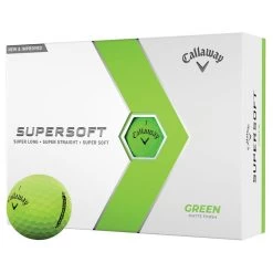Callaway Supersoft 12 Golf Ball Pack -American Golf Shop 418725 Green Callaway Supersoft 12 Golf Ball Pack 1