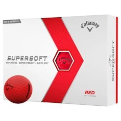 Callaway Supersoft 12 Golf Ball Pack -American Golf Shop 418725 Red Callaway Supersoft 12 Golf Ball Pack 1