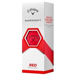 Callaway Supersoft 12 Golf Ball Pack -American Golf Shop 418725 Red Callaway Supersoft 12 Golf Ball Pack 2