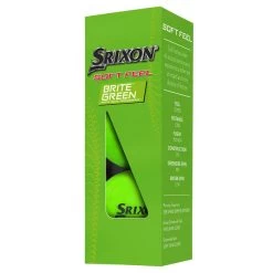 Srixon Soft Feel Brite 12 Golf Ball Pack -American Golf Shop 419305 srixon brite green 3