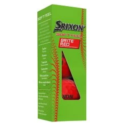 Srixon Soft Feel Brite 12 Golf Ball Pack -American Golf Shop 419305 srixon brite red 4